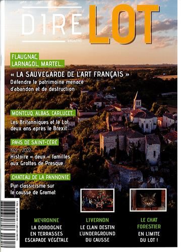 Dire  Lot Magazine N° 265 Mai - Juin 2022