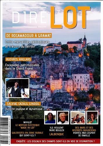 Dire  Lot Magazine N° 267 Septembre - Octobre 2022