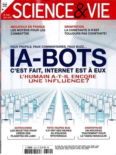 Science & Vie N° 1310 Novembre 2026