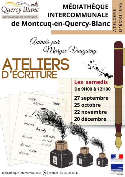 ateliers d ecriture 2025